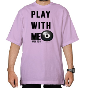 Kaos Oversize Play with me Hoodie