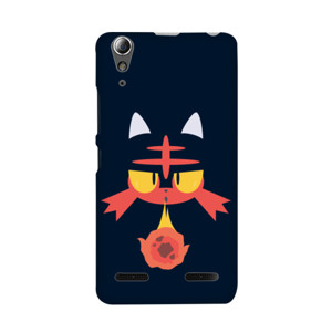 POK003 - Litten Face Blow Phone Case Casing HP