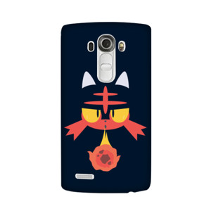 POK003 - Litten Face Blow Phone Case Casing HP