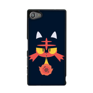POK003 - Litten Face Blow Phone Case Casing HP