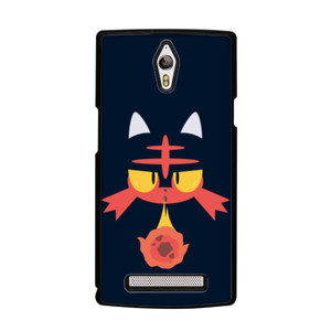 POK003 - Litten Face Blow Phone Case Casing HP