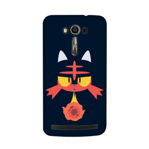 POK003 - Litten Face Blow Phone Case Casing HP