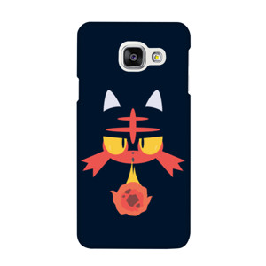 POK003 - Litten Face Blow Phone Case Casing HP