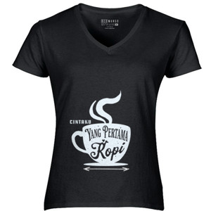 Kaos Cintaku Yang Pertama Kopi
