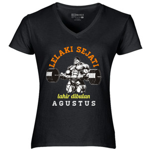 Kaos Lelaki sejati agustus