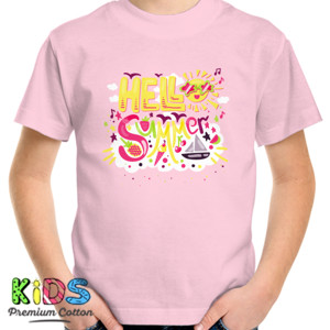 Kaos UAAA Kaos Anak Hello Summer