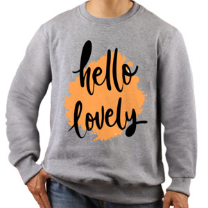 Jaket Sweater Hello Lovely - RedMango