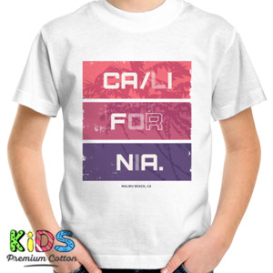 Kaos Kaos Desain Calivornia 3 - Gildan Soft Style