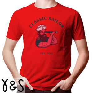 Kaos Kaos desain Tema Pelaut - Classic Sailor