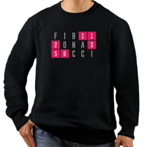 Jaket Sweater FIBONACCI FAN ART #12