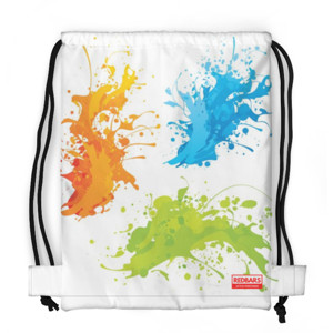 Tas Serut Fullprint Redbars Triple Splash - Tas Serut