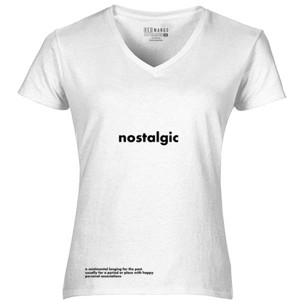 Kaos T shirt nostalgic/rindu