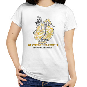 Kaos santri sulur gentur indonesia