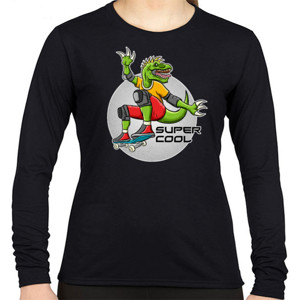 Kaos Dino skater super cool