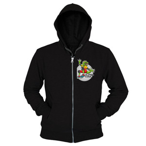 Hoodie Zipper Dino skater super cool