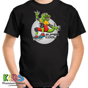 Kaos Dino skater super cool