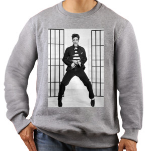 Jaket Sweater Elvis Shirt