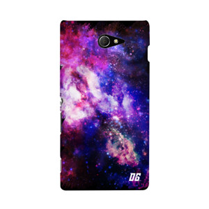 Casing Purple Galaxy Casing HP