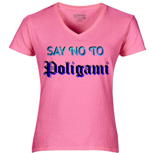 Kaos Kaos Feminisme Say No to Poligami Murah