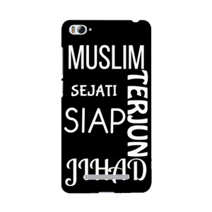 costum hp Muslim Sejati Siap Terjun Jihad Ver Casing HP