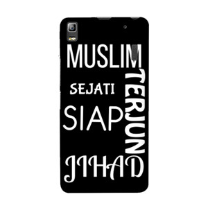 costum hp Muslim Sejati Siap Terjun Jihad Ver Casing HP