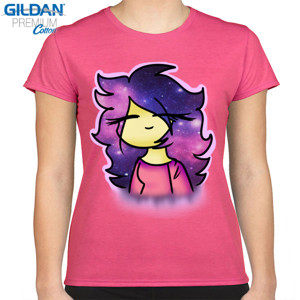 Kaos Art - Rambut Galaxi