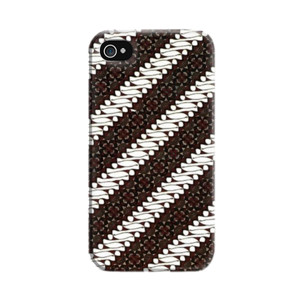 case batik coklat modern Casing HP