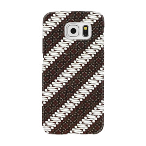 case batik coklat modern Casing HP