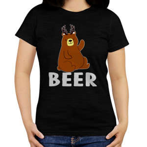 Kaos Beer Bear Deer