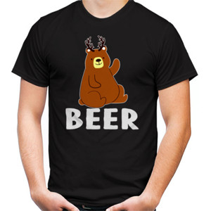Kaos Beer Bear Deer