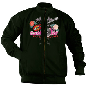 Jaket Bomber Rock n Roll