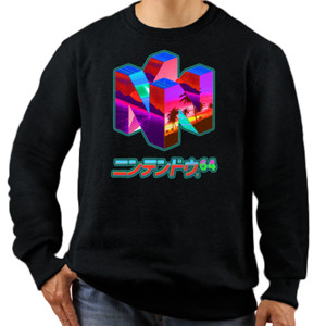Jaket Sweater Vaporwave