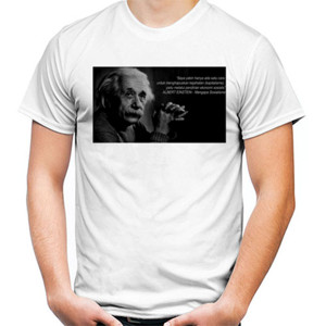 Kaos Albert Einstein 2
