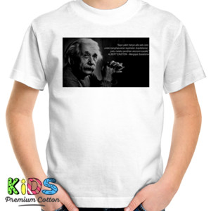 Kaos Albert Einstein 2