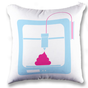 Bantal 3D Print F3ces
