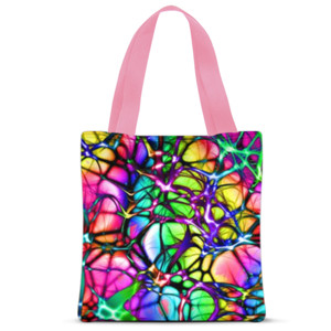 Tas Tote Fullprint Colored