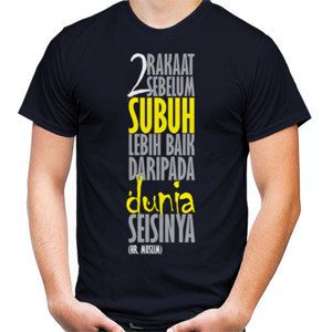 Kaos 2 rakaat sblm subuh