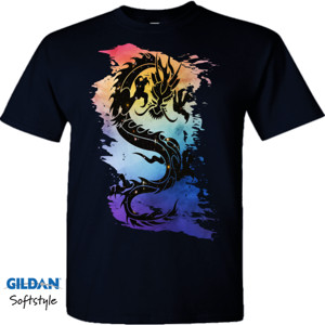 Kaos Dragon T-Shirt Design