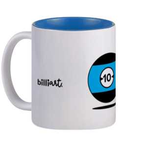 Mug Mug 10balls BilliArt