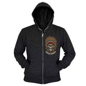 Hoodie Zipper Pejuang Wakanda