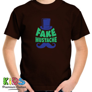 Kaos Fake Mustache