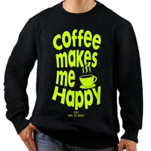 Jaket Sweater COFFEE MAKES ME HAPPY 4