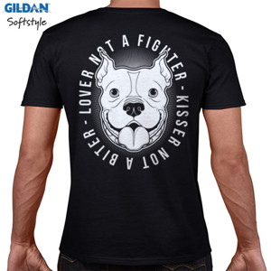 Kaos PITBULL LOVER 3 back print