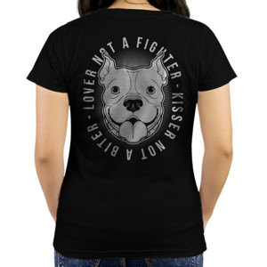Kaos PITBULL LOVER 3 back print
