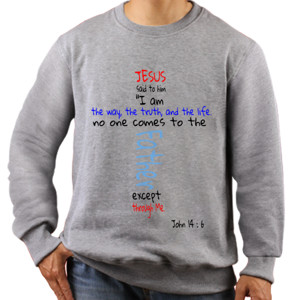 Jaket Sweater John 14 : 6