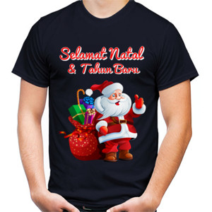 Kaos Selamat Natal Dan Tahun Baru