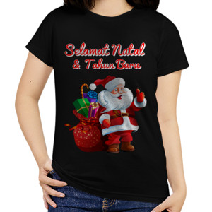Kaos Selamat Natal Dan Tahun Baru