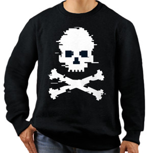 Jaket Sweater Warning Skull