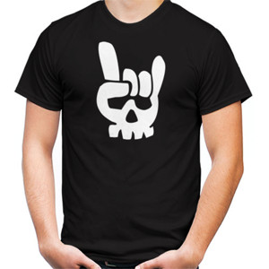 Kaos Skull Hand