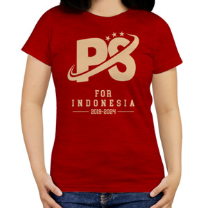 Kaos PRABOWO SUBIANTO FOR INDONESIA